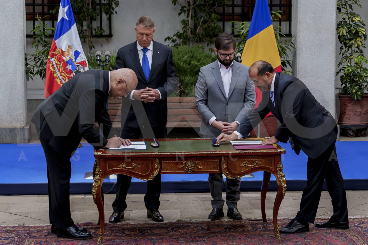 Rumania y Chile firman acuerdo de cooperación para la protección civil