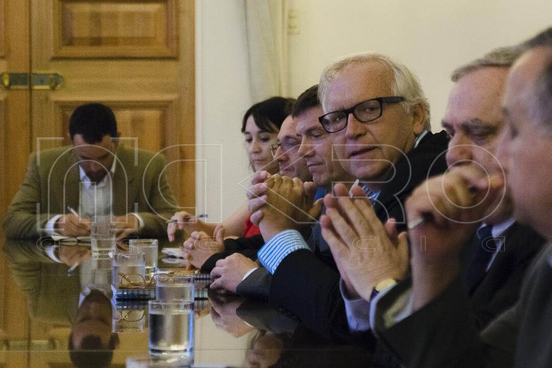 Camioneros V Región sostienen reunión en La Moneda