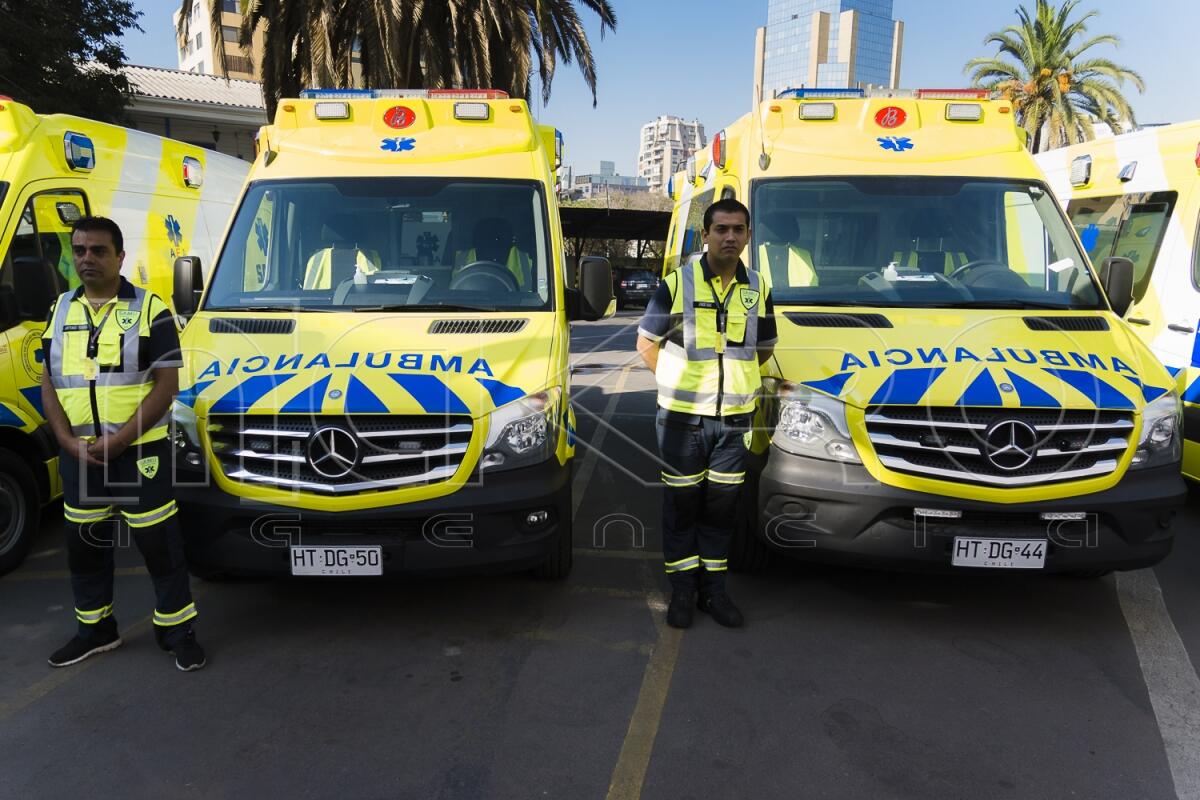 15 nuevas ambulancias SAMU