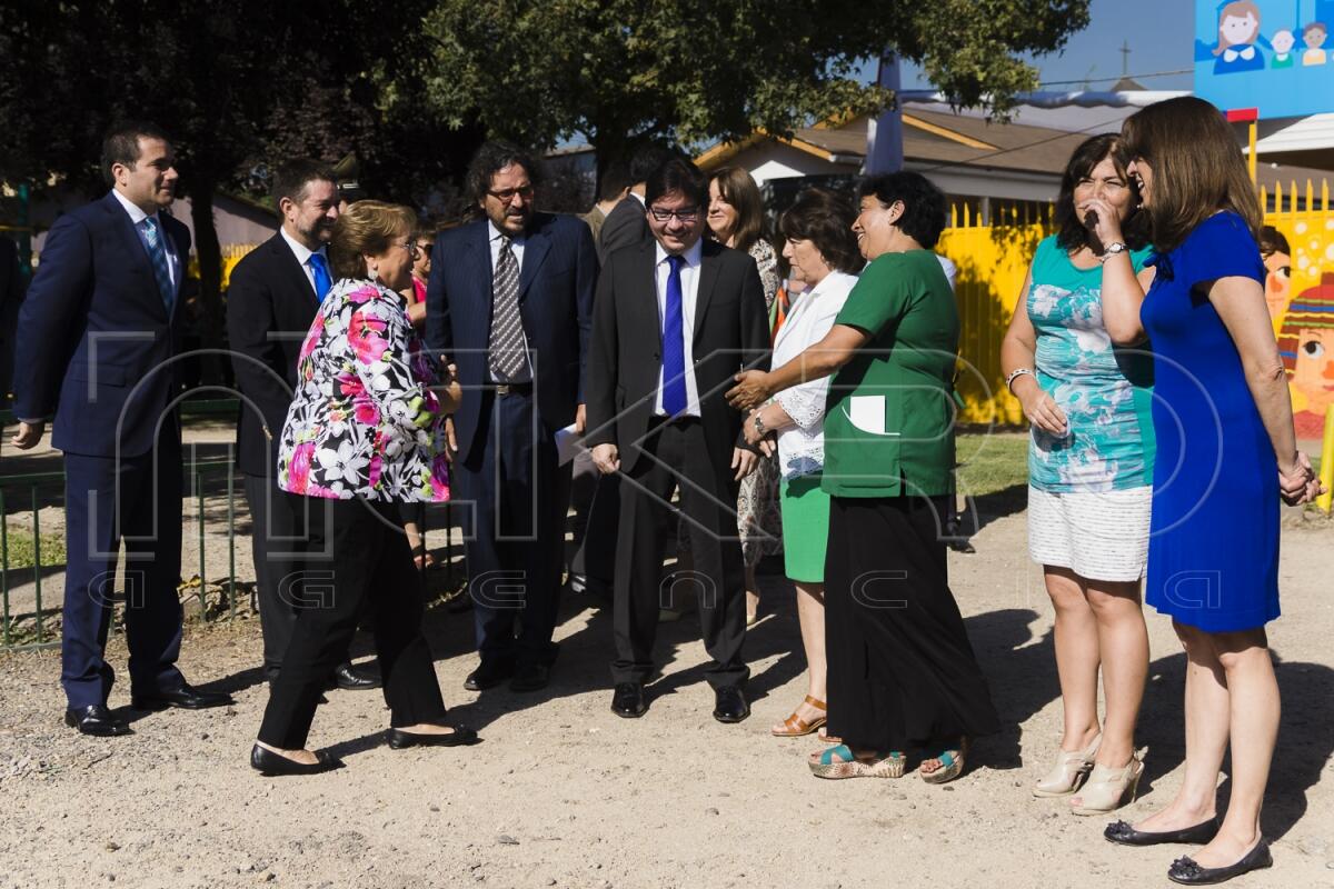 Inauguración jardin JUNJI en Huechuraba