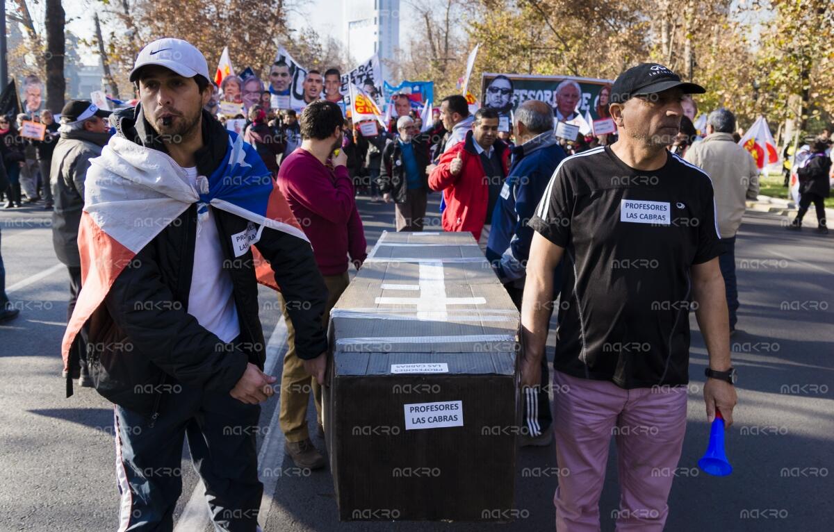 Galería de nueva marcha en contra de la Carrera Docente