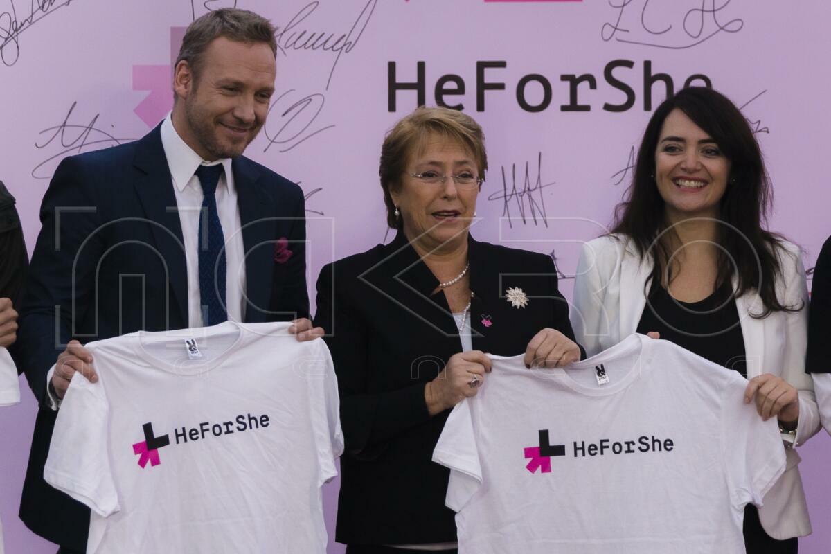 ONU Mujeres lanza campaña “He for She” 2016