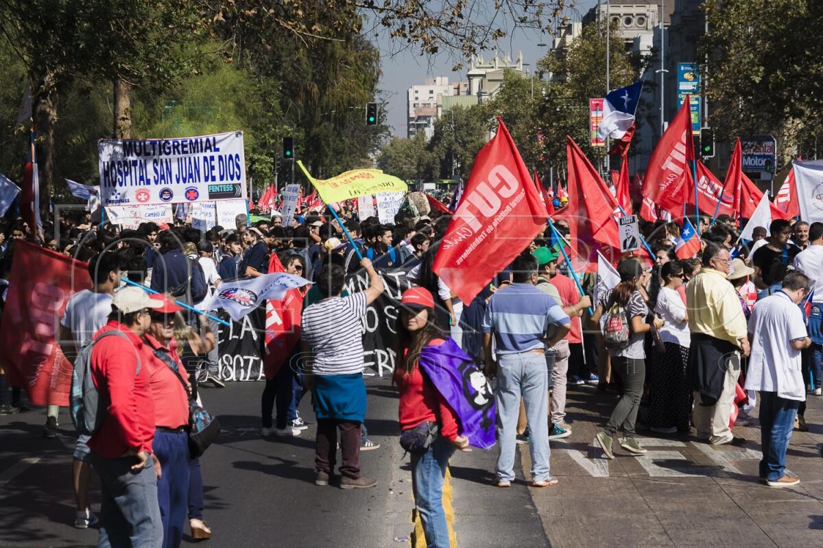 Paro nacional convocado por la CUT