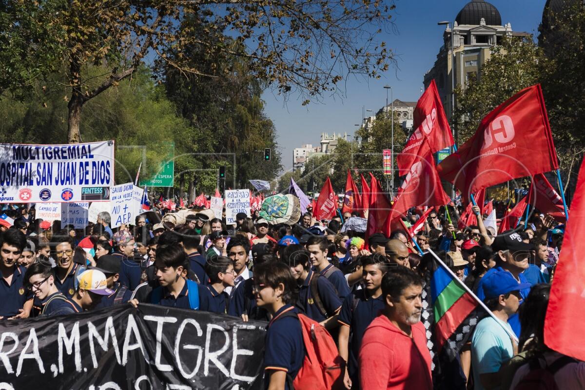 Paro nacional convocado por la CUT