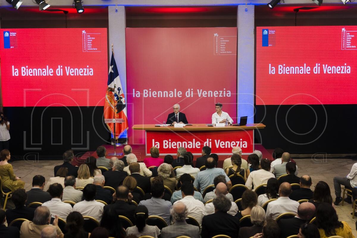 Presentación XV exposición internacional “la Biennale di Venezia”