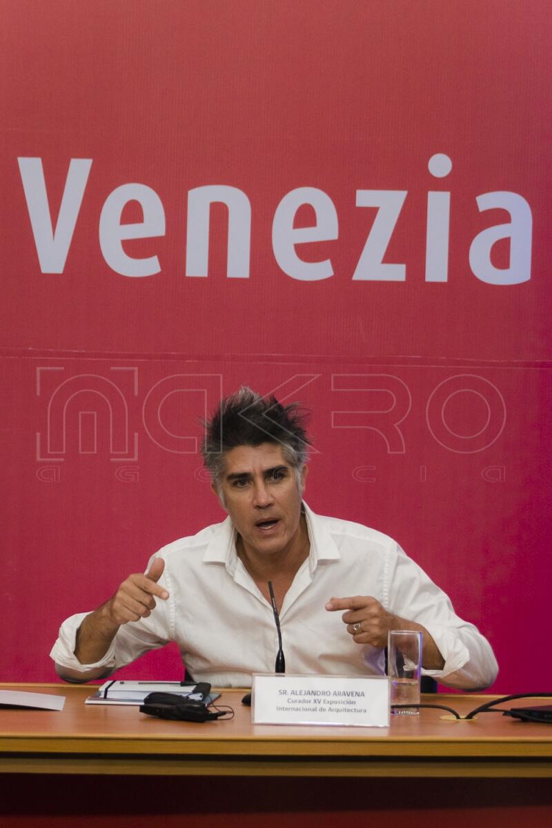 Presentación XV exposición internacional “la Biennale di Venezia”