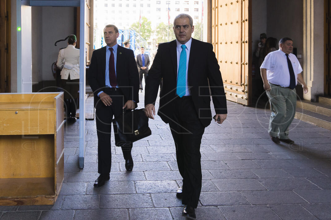 Presidenta Bachelet recibe al Fiscal Chauán