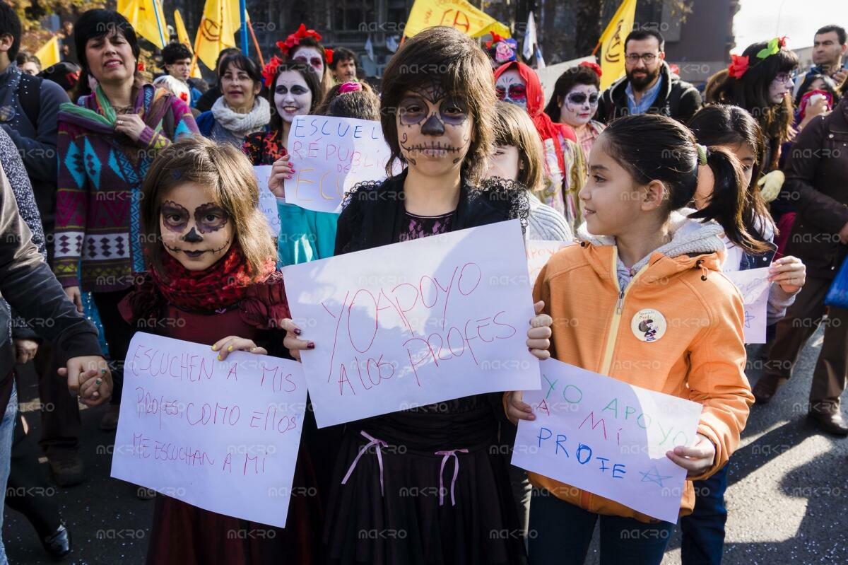 Galería de imágenes de una nueva marcha estudiantil 
