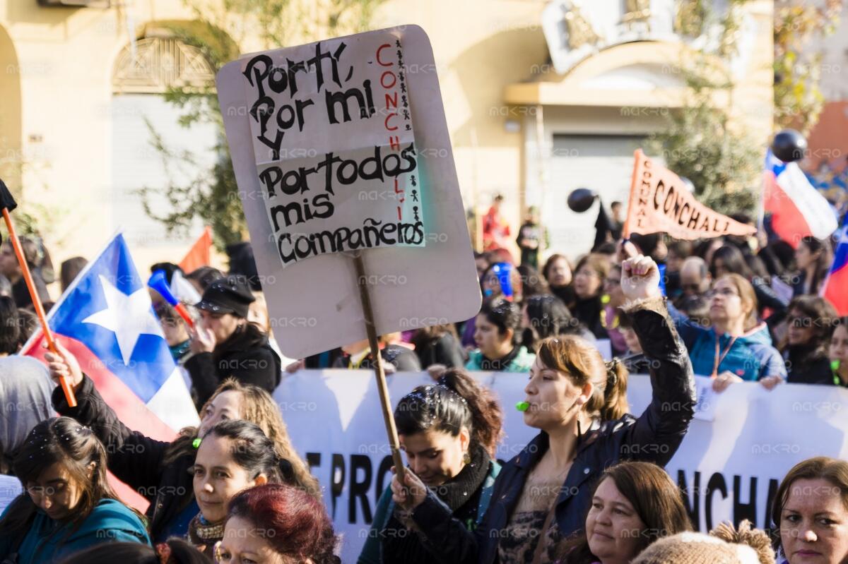 Galería de imágenes de una nueva marcha estudiantil 
