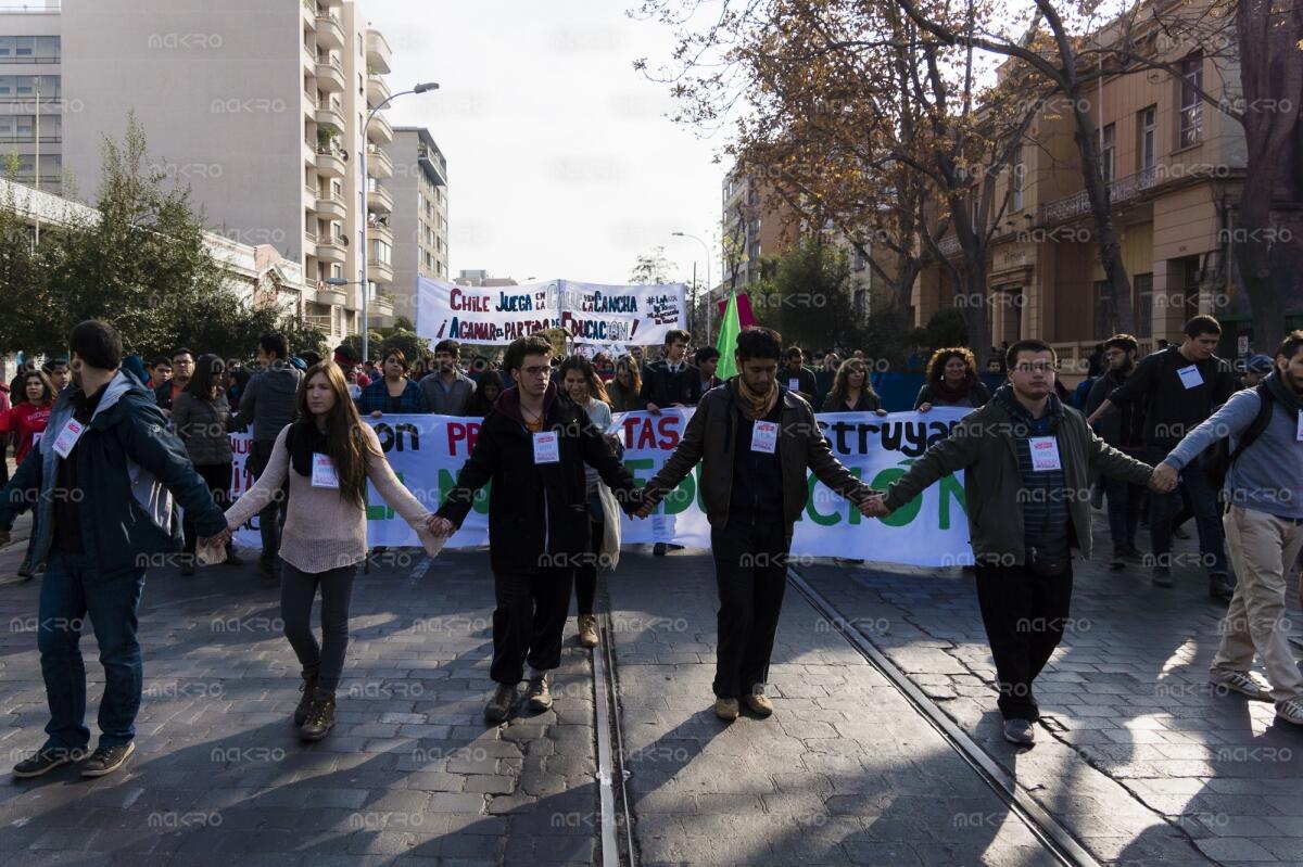 Galería de imágenes de una nueva marcha estudiantil 