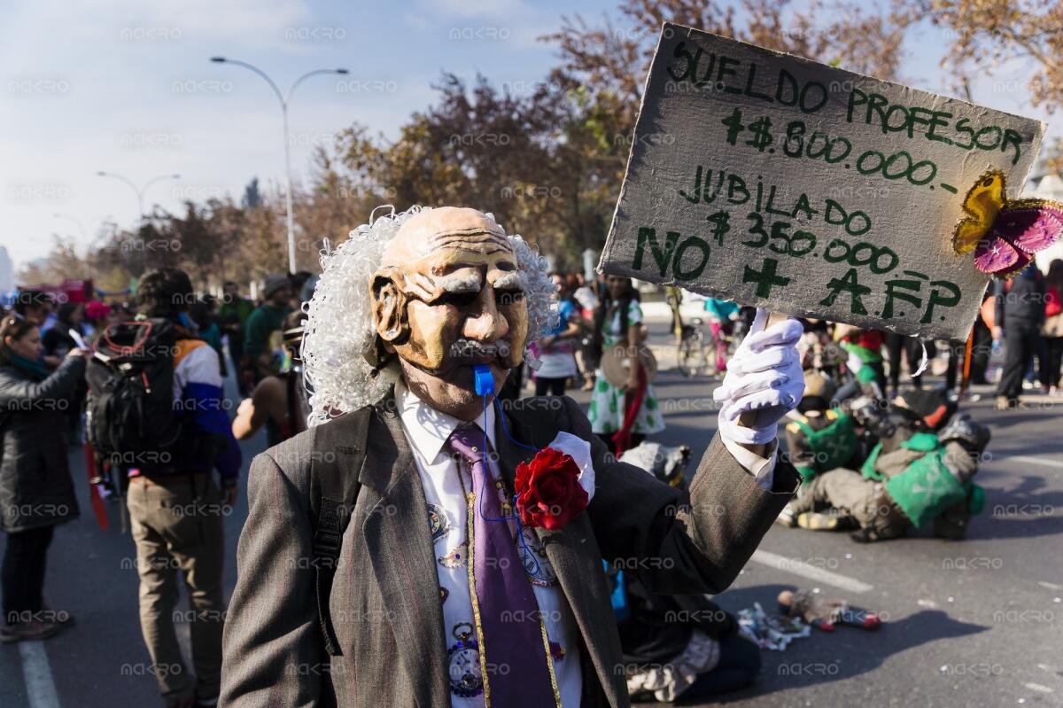 Galería de imágenes de una nueva marcha estudiantil 