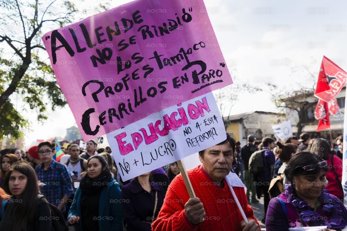 Galería de imágenes de una nueva marcha estudiantil 