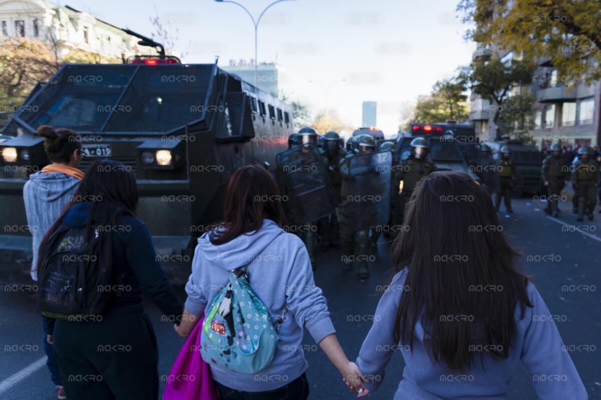 Galería de imágenes de una nueva marcha estudiantil 