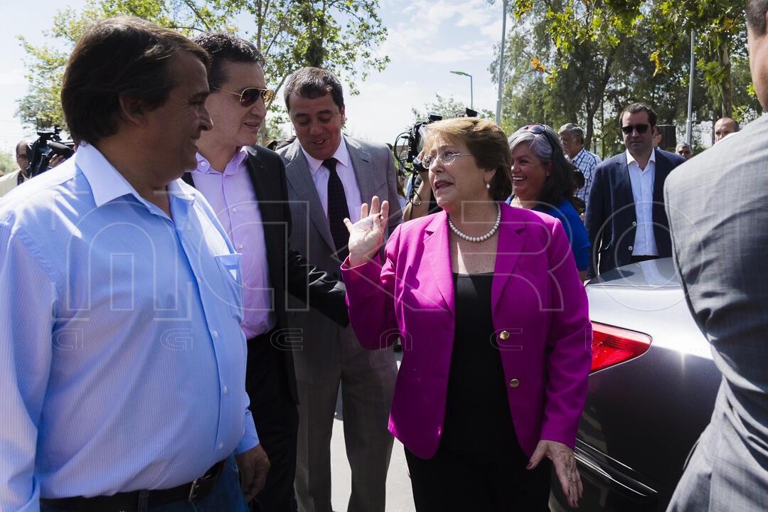 Visita obras Parque Combarbalá 