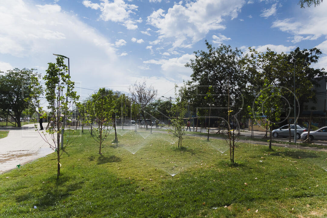 Visita obras Parque Combarbalá 