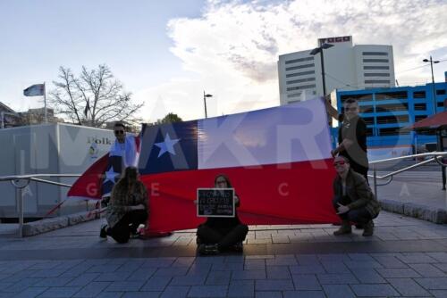 Apoyo a manifestaciones en Chile