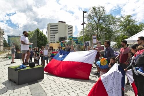 Apoyo al pueblo Mapuche