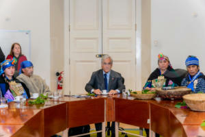 Comuneros mapuches sostienen reunión en La Moneda-6