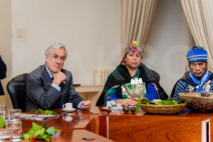 Comuneros mapuches sostienen reunión en La Moneda-8