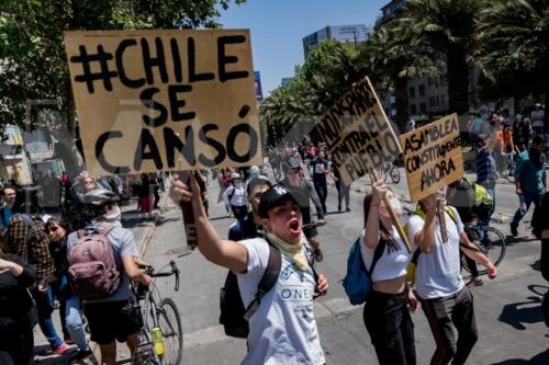 Cuarto día de protestas tras declaración de Estado de Emergencia