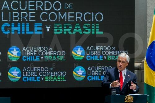 Firma de Tratado de Libre Comercio entre Brasil y Chile