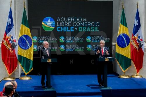 Firma de Tratado de Libre Comercio entre Brasil y Chile