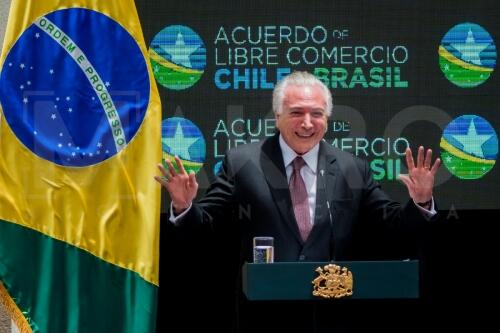 Firma de Tratado de Libre Comercio entre Brasil y Chile