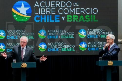 Firma de Tratado de Libre Comercio entre Brasil y Chile