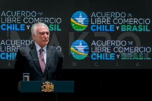 Firma de Tratado de Libre Comercio entre Brasil y Chile