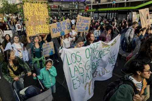 Huelga contra el cambio climático Chile