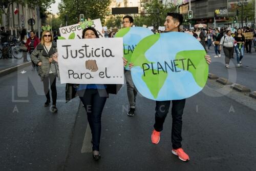 Huelga contra el cambio climático Chile