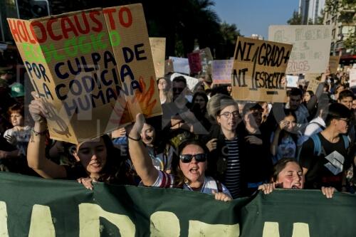 Huelga contra el cambio climático Chile