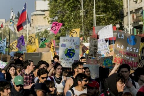 Huelga contra el cambio climático Chile