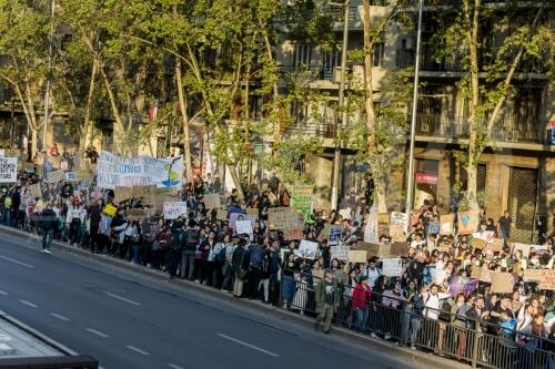 Huelga contra el cambio climático Chile