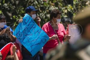 Incidentes fuera de Palacio de La Moneda