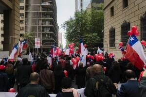 Marcha convocada por la ANEF en apoyo al paro del Registro Civil