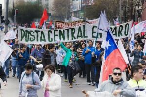 Marcha CUT 31 mayo 2016  