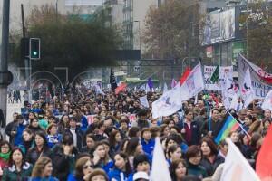 Marcha CUT 31 mayo 2016  