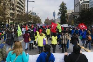 Marcha CUT 31 mayo 2016  