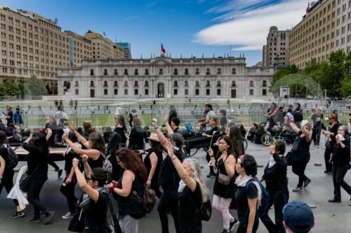 Mujeres de luto 15 días de lucha