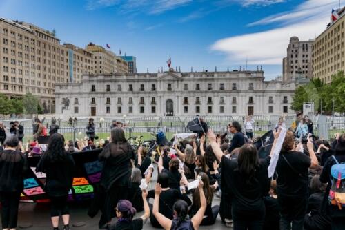 Mujeres de luto 15 días de lucha