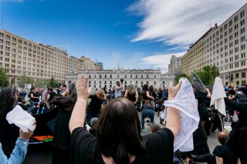 Mujeres de luto 15 días de lucha