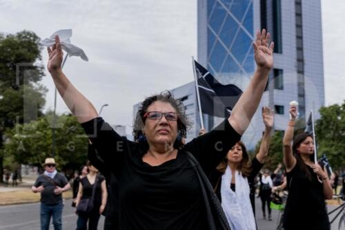 Mujeres de luto 15 días de lucha