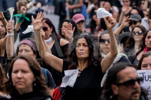 Mujeres de luto 15 días de lucha