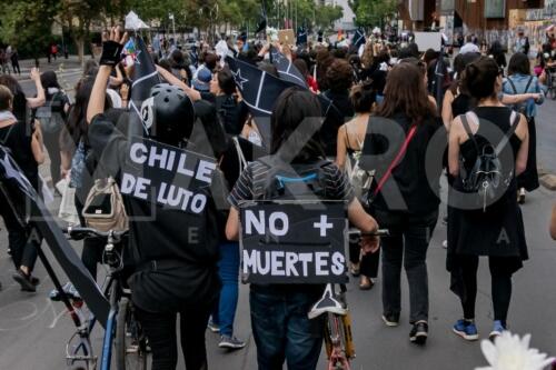 Mujeres de luto 15 días de lucha