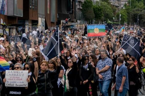 Mujeres de luto 15 días de lucha