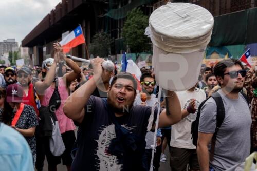 Octava jornada de protestas