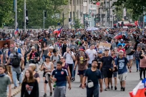 Octava jornada de protestas