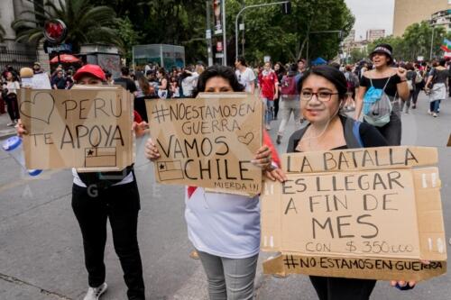 Octava jornada de protestas