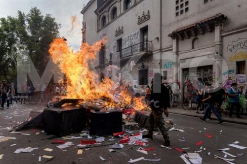 Octava jornada de protestas